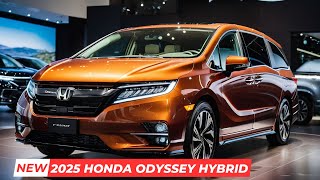 New Honda Odyssey Hybrid Evolves 2025 Model Adds Tech Style [upl. by Anthiathia287]