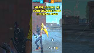 mejor combo de habilidades 😎 freefire freefireshorts shortsvideo [upl. by Vonny]