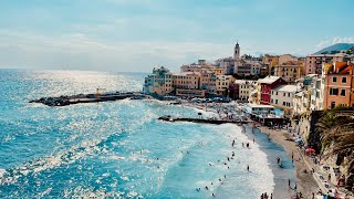 Italy’s hidden gem Bogliasco near Genoa on Liguria’s coast Turquoise waters pesto and focaccia [upl. by Mmada]