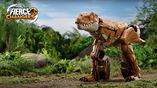 🦖 Best of Jurassic World featuring Fierce Changers 🦖  Mattel Action [upl. by Irmine807]