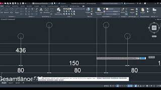 Autocad  Bemaßung ordnen [upl. by Renner]