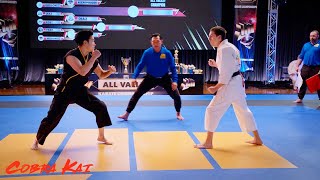 Hawk vs Kyler Tournament Fight 1080p 60fps  Cobra Kai Season 4 [upl. by Ayarahs266]