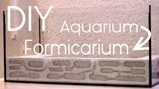 DIY  Aquarium to Formicarium Modification [upl. by Karla]