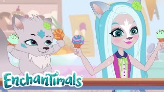 Enchantimals 🌈 Tales From Everwilde Tale of the Always Frozen Ice Cream 💜Cartoons for Kids [upl. by Gavette]