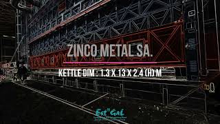 Turnkey Hot Dip Galvanizing Plant by ESTGAL 2023  Zinco Metal SA  Greece [upl. by Nnylecyoj29]