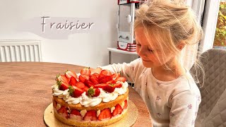 How to make CAKE FRAISIER like French Pastry Chef [upl. by Aihsoem508]