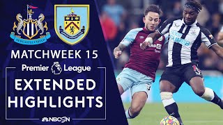 Newcastle United v Burnley  PREMIER LEAGUE HIGHLIGHTS  1242021  NBC Sports [upl. by Disraeli]