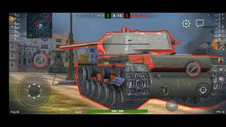 Semovente M41 in action  World of Tanks Blitz gameplay 7 [upl. by Maurilla]