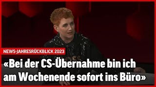 Steffi Buchli und Reto Scherrer machen den NewsJahresrückblick 2023  Blick [upl. by Obadiah722]