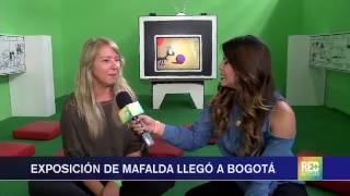 EXPOSICIÓN DE MAFALDA LLEGÓ A BOGOTÁ [upl. by Nahtad]