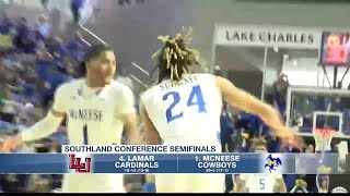 McNeese Men’s Basketball Advances to Southland Conference Championship for First Time in 12 Years [upl. by Ellemrac321]