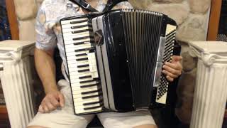 4407  Black Frontalini Piano Accordion LMH 41 120 599 [upl. by Fujio]