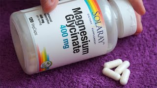 Review of Solaray Magnesium Glycinate 400 mg  120 VegCaps [upl. by Hellah]