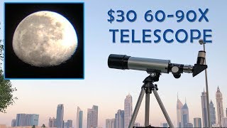 Cheapest 90X Telescope Phoenix F36050 Review  Samples [upl. by Aurea]