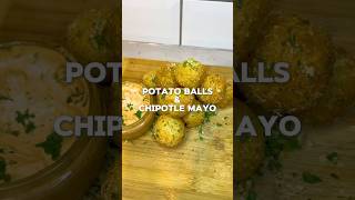 Potato balls amp Chipotle mayo 🥔 [upl. by Robaina]