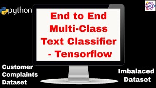 Multiclass Text Classification using Tensorflow  Imbalanced dataset [upl. by Asli]