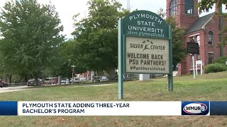 Plymouth State University launching threeyear bachelors program next fall [upl. by Yusem805]