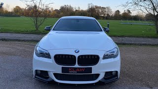 BMW 5 SERIES 528I M SPORT F10 AUTOMATIC 30 PETROL SALOON 5dr WHITE KLAW MOTORS [upl. by Dirk448]