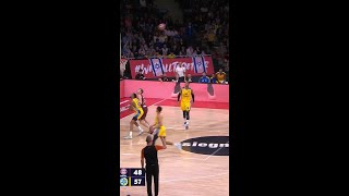 Leandro Bolmaro nails it from behind the arc [upl. by Ojyram]