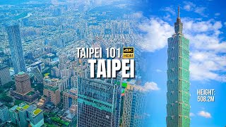 Taipei — Taipei 101 Walking Tour 【4K HDR】  The Tallest Building in Taiwan [upl. by Easlehc128]