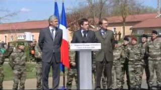 Visite du Premier ministre au camp de CAYLUS [upl. by Abba]