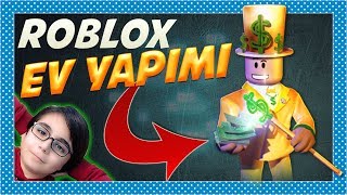 ROBLOXTA KENDİ EVİMİ YAPIYORUM  ROBLOX Türkçe [upl. by Shirlene730]