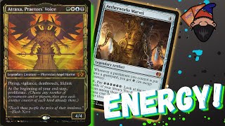 Energy Counters Are Insane  Atraxa Praetors Voice  Historic Brawl Commander MTG Arena [upl. by Siegler]