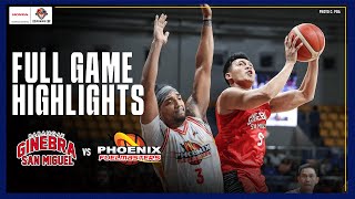 GINEBRA vs PHOENIX  FULL GAME HIGHLIGHTS  PBA SEASON 49 GOVERNORS CUP  SEPTEMBER 18 2024 [upl. by Ynove]