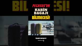 Pegasus Kabin Bagajını Yasakladı mı [upl. by Refotsirhc]