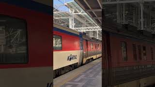 Korail GT26C leads train into Seoul [upl. by Sezen176]