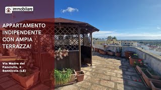 APPARTAMENTO INDIPENDENTE CON AMPIA TERRAZZA [upl. by Ahtilat328]