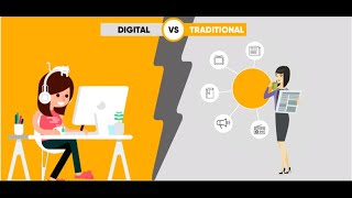 Digital marketing vs Traditional marketing  which strategy wins in 2024  GPG STUDENTS [upl. by Pilif]