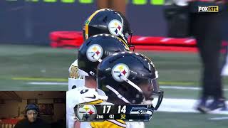 Qreactin Week17 Steelers at Seahawks Reaction I RAGED FOR THE FIRST TIME [upl. by Yajet13]