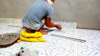 Perfect Floor Skirting InstallationHow to Floor Skirting Install [upl. by Misak]