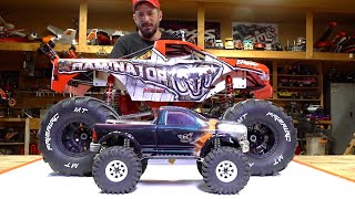 WHAT NOW 49cc w 1200cc Gas Tank TMR PERFORMANCE  PRIMAL RAMINATOR MONSTER TRUCK  RC ADVENTURES [upl. by Annyrb]