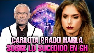 Carlota Prado contra Telecinco y Jorge Javier Vázquez explica lo sucedido en GH [upl. by Ellehcear]