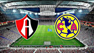 ATLAS vs AMÉRICA  Jornada 10  Liga Mx Clausura 2024 4k [upl. by Chita263]