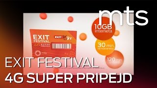 4G Super pripejd  EXIT festival [upl. by Akihdar]