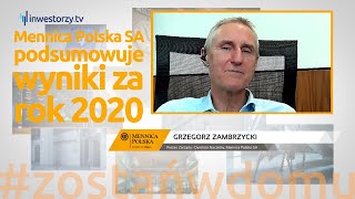 Mennica Polska SA Grzegorz Zambrzycki – Prezes Zarządu 310​ PREZENTACJE WYNIKÓW [upl. by Oinigih]