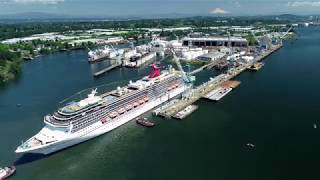 Carnival Legend Drydocking [upl. by Loar]