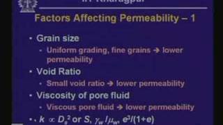 Lecture  26 Groundwater Flow [upl. by Atrahc]