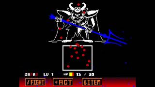 Unitale Merciless Asgore戦undertale fangame [upl. by Chrisy]