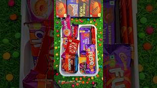 Cute viral tiffin lunch box 🎁 chocolate 🍫tiffin yummy dish tiffin lunch candy food frooti [upl. by Brena476]