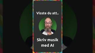 Skriva musik med AI [upl. by Notsirt167]