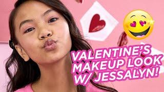 Valentine’s Day Makeup Tutorial With Jessalyn Grace  Petite ‘n Pretty [upl. by Tadio739]