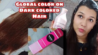 Global Color Highlights with Matrix Socolor prebonded permanent hair color [upl. by Eidas306]