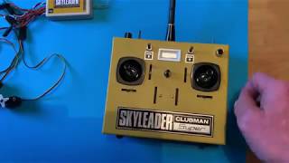 My Fully Restored Skyleader Clubman Radio Control System [upl. by Lednew653]