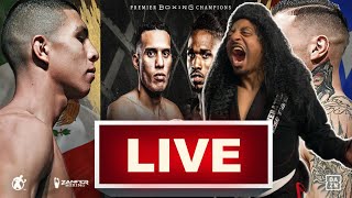 David Benavidez vs Kyrone Davis  Jaime Mungia Vs Gabriel Rosado  LIVE [upl. by Radbun]