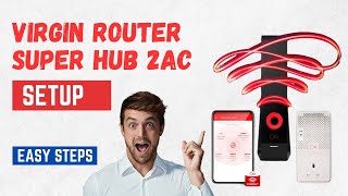 Virgin router Super Hub 2ac [upl. by Naujek]