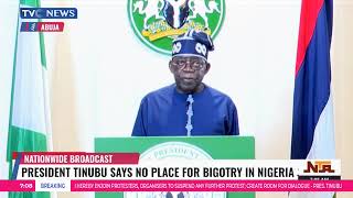 FULL SPEECH President Tinubu Addresses Nigerians Promises Better Future [upl. by Yrehc79]